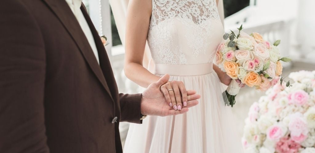 couple getting married